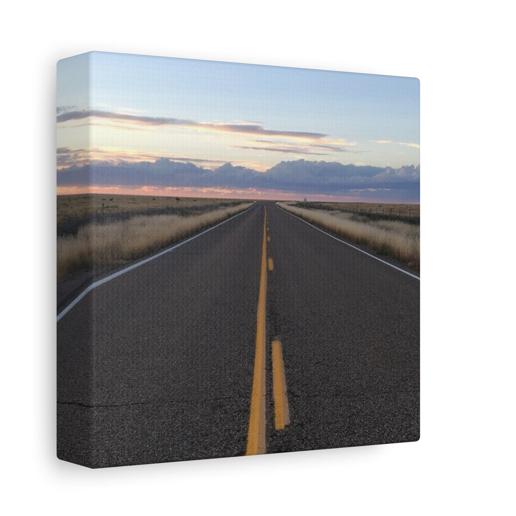 Open Road Canvas Print — Matte Stretched Wall Art (1.25")