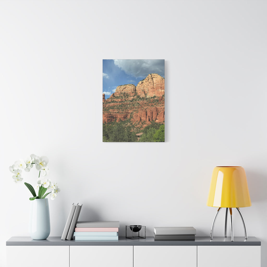 Sedona Red Rock Canvas Wall Art - Matte Stretched Landscape Print