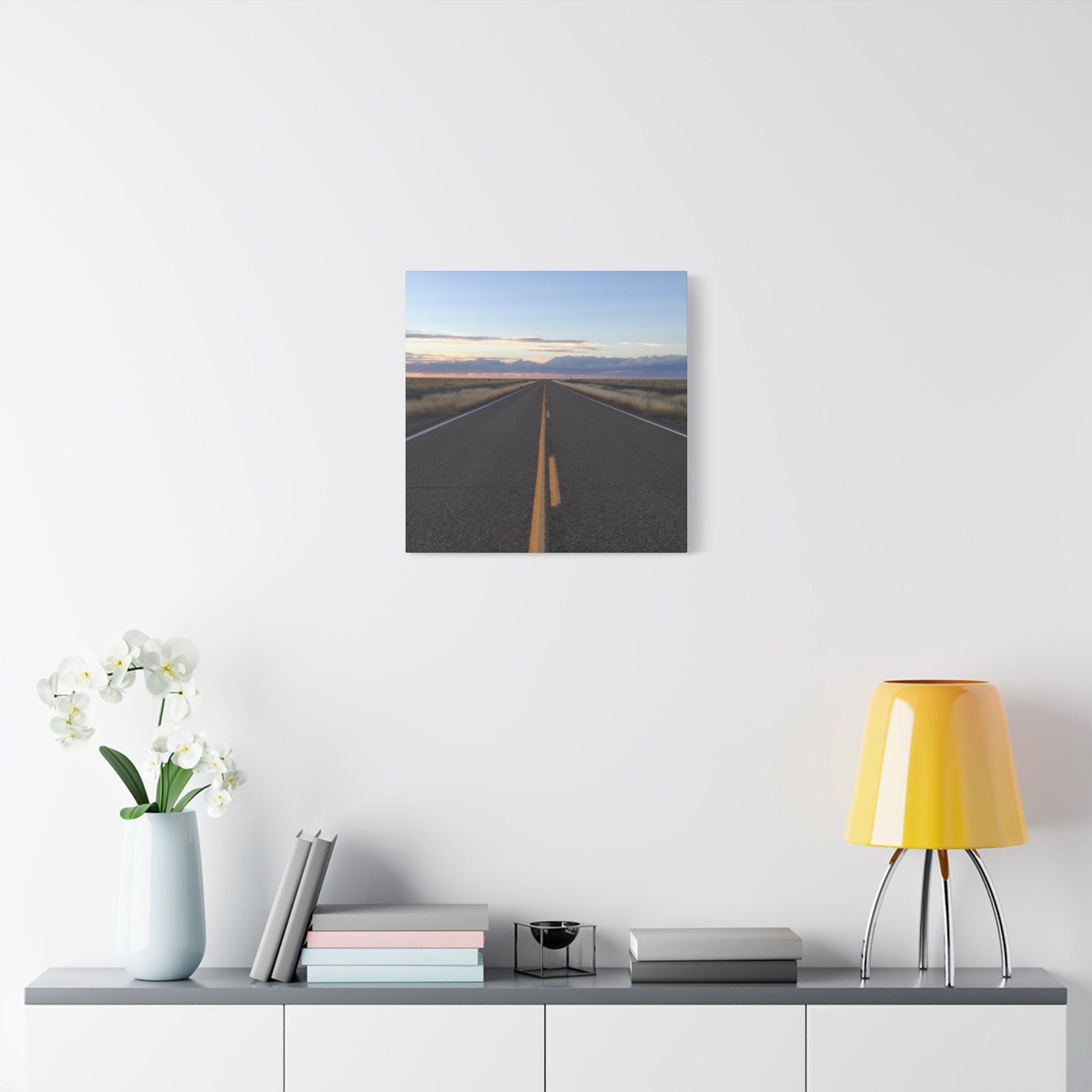 Open Road Canvas Print — Matte Stretched Wall Art (1.25")