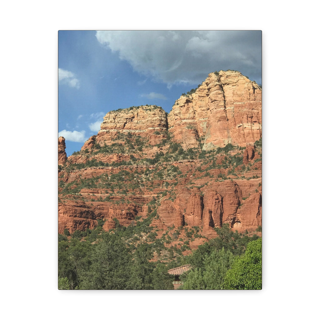 Sedona Red Rock Canvas Wall Art - Matte Stretched Landscape Print
