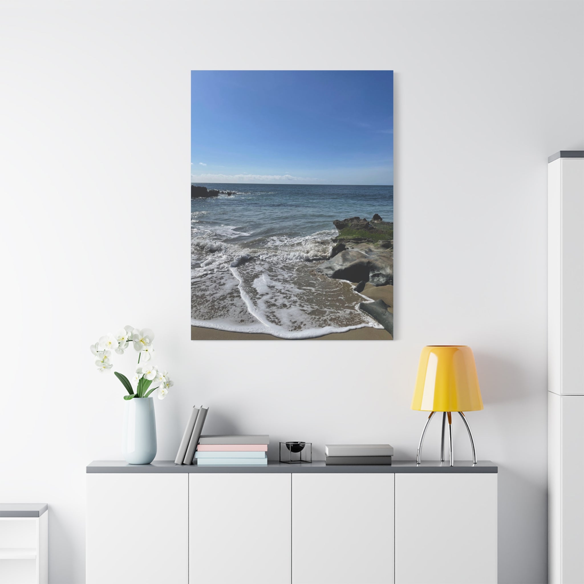 Coastal Calm Matte Stretched Canvas (1.25") — Seascape Wall Art