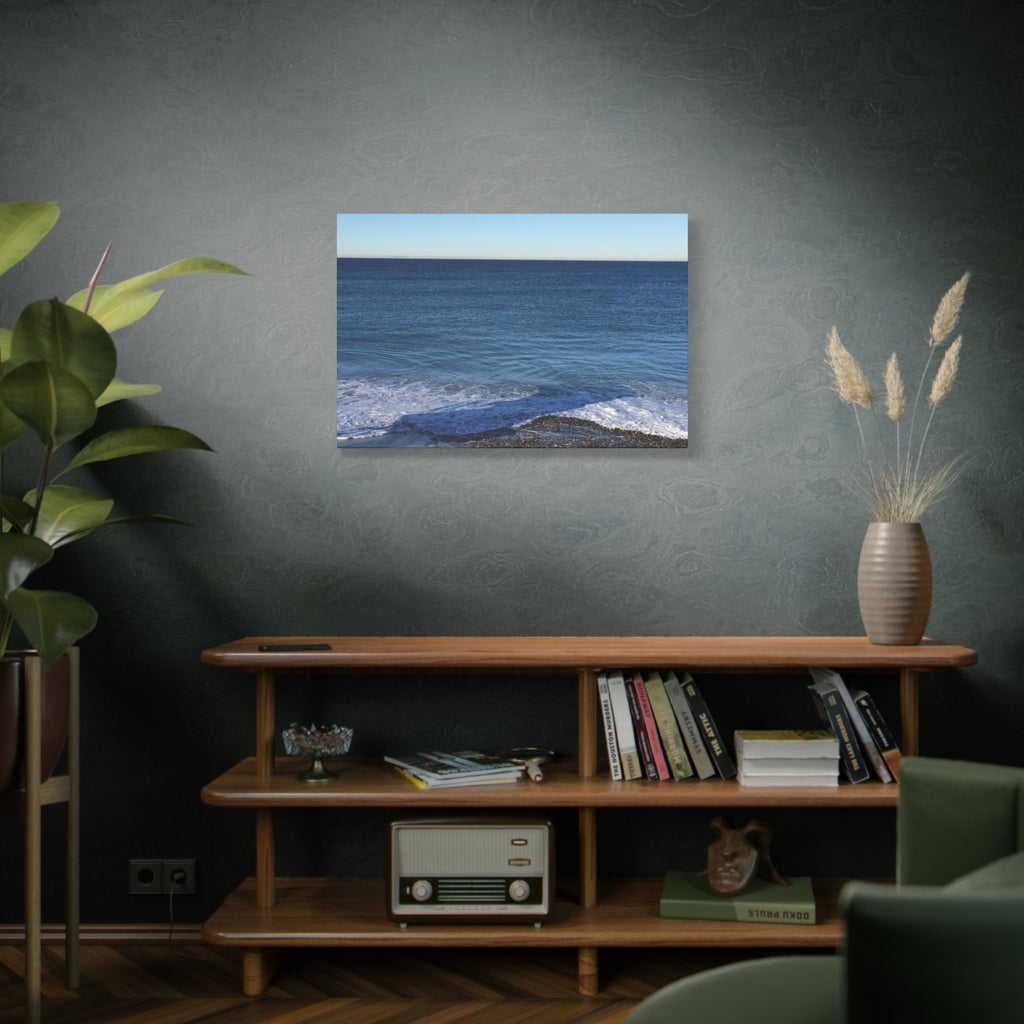 Ocean Horizon Matte Canvas Print — Serene Seascape Wall Art