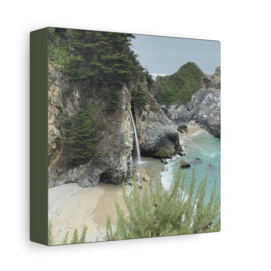 McWay Falls Coastal Canvas Print — Matte Stretched 1.25"