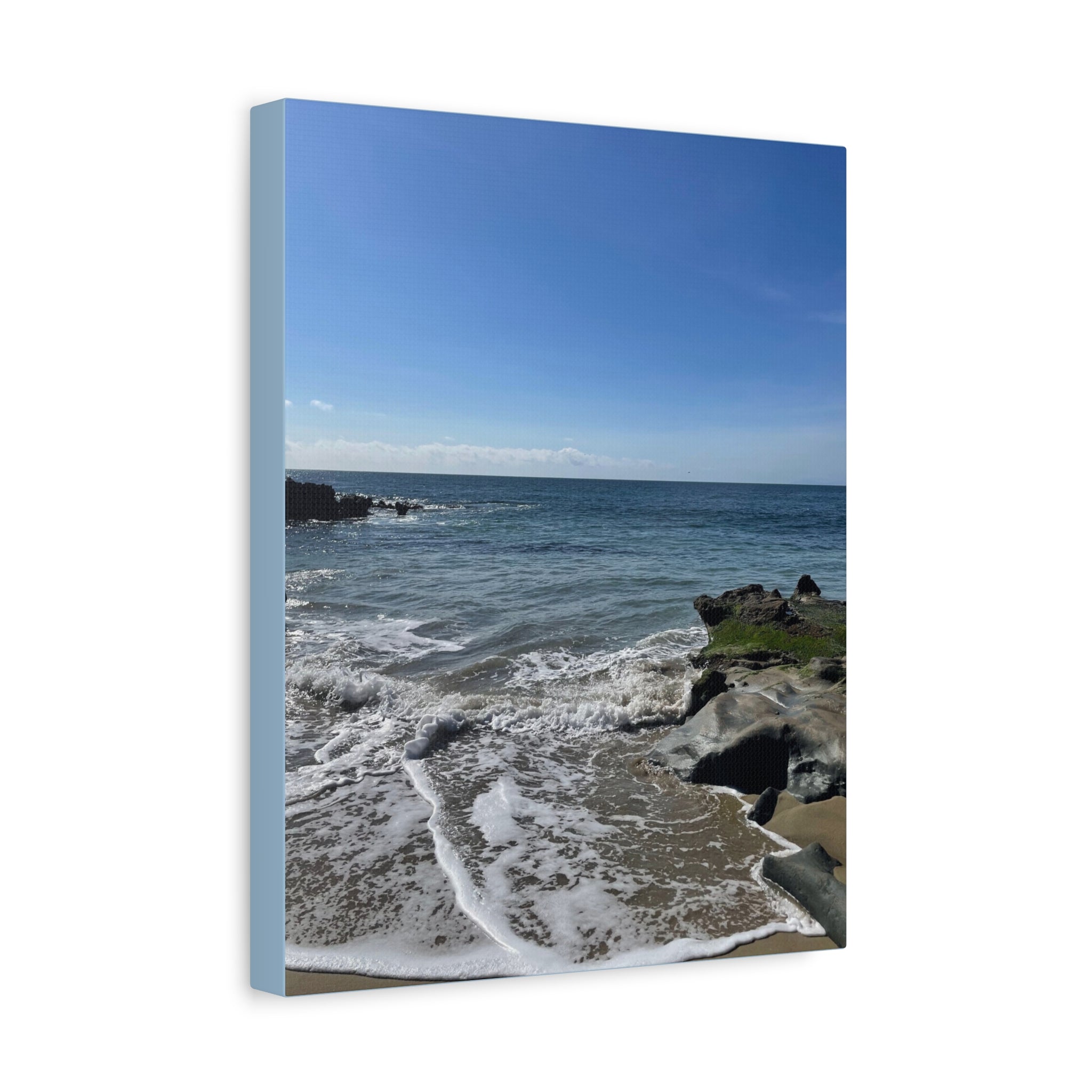 Coastal Calm Matte Stretched Canvas (1.25") — Seascape Wall Art