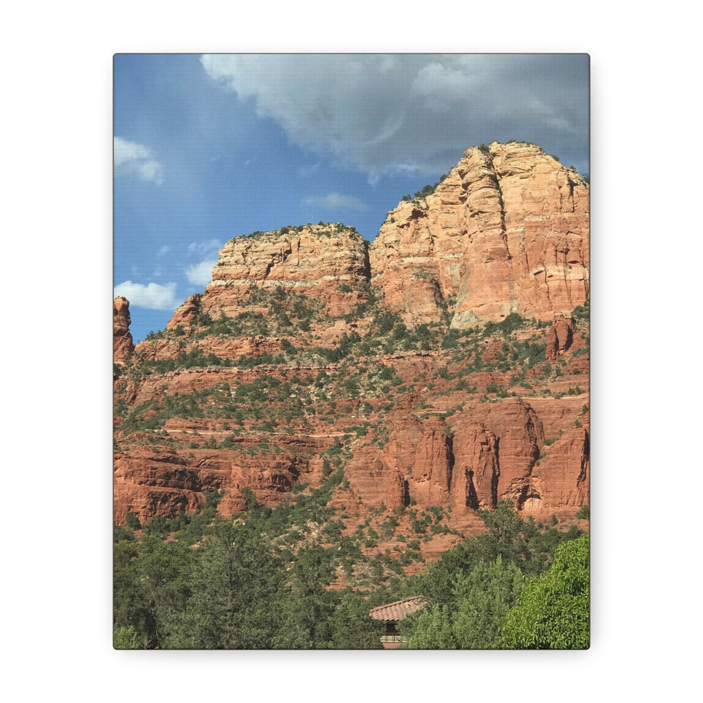 Sedona Red Rock Canvas Wall Art - Matte Stretched Landscape Print