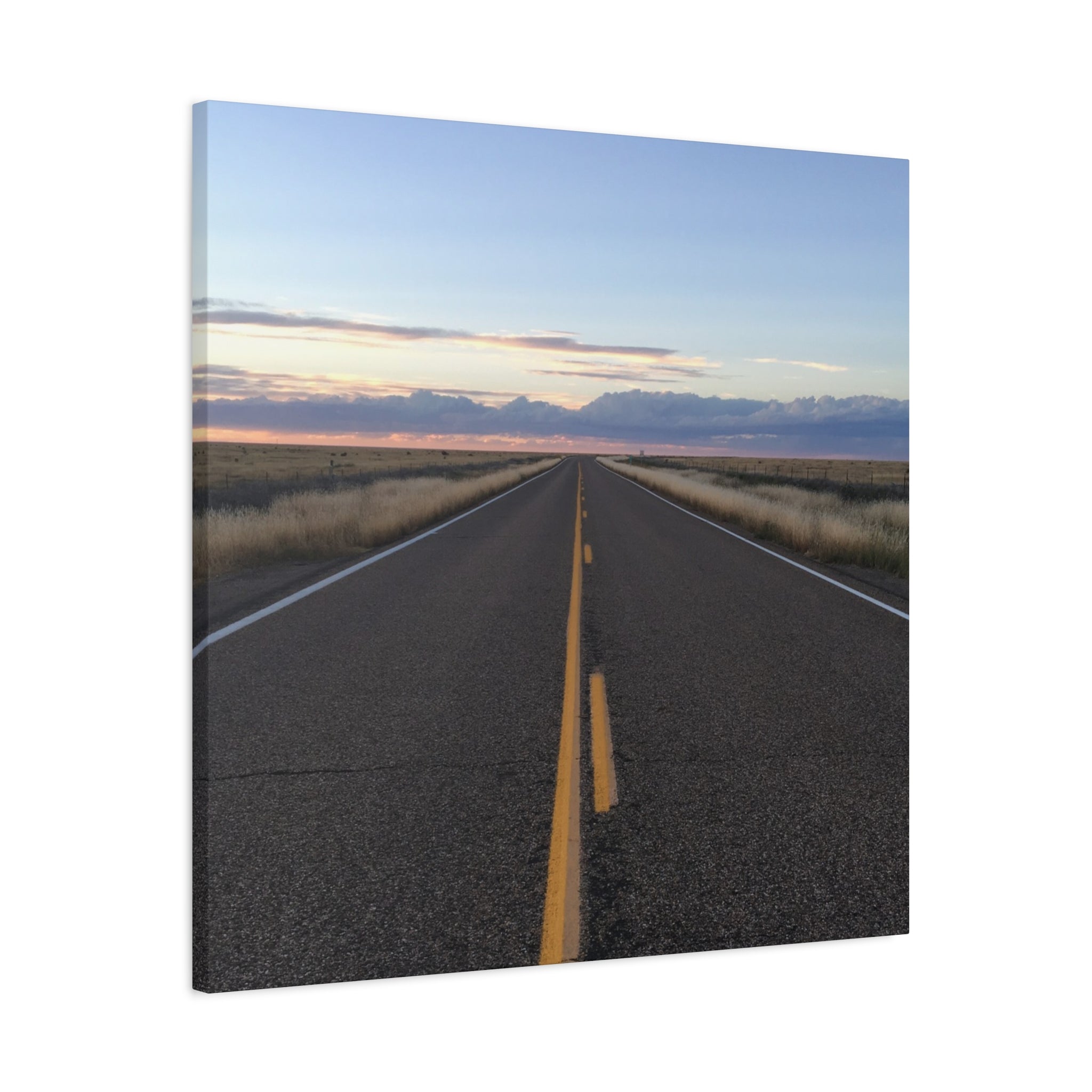 Open Road Canvas Print — Matte Stretched Wall Art (1.25")