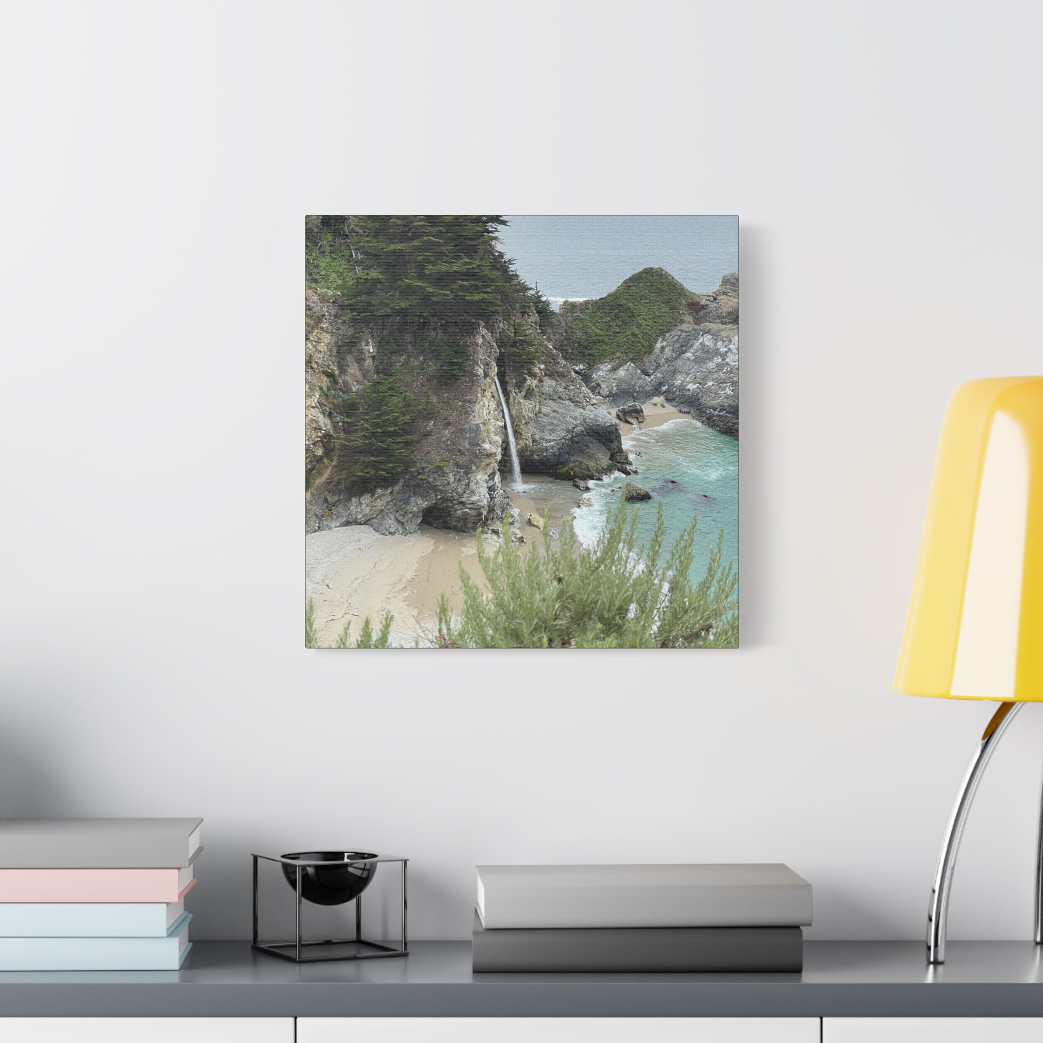 McWay Falls Coastal Canvas Print — Matte Stretched 1.25"