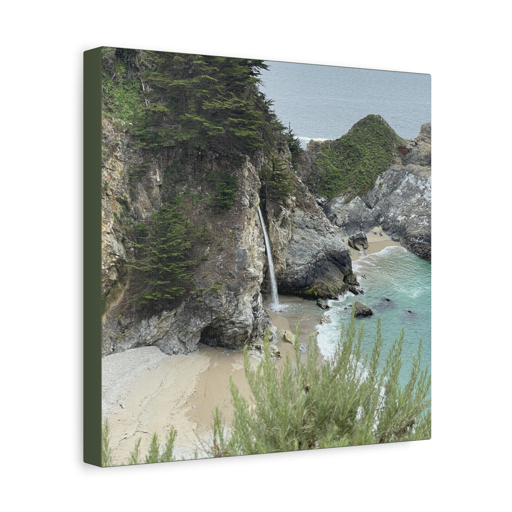 McWay Falls Coastal Canvas Print — Matte Stretched 1.25"