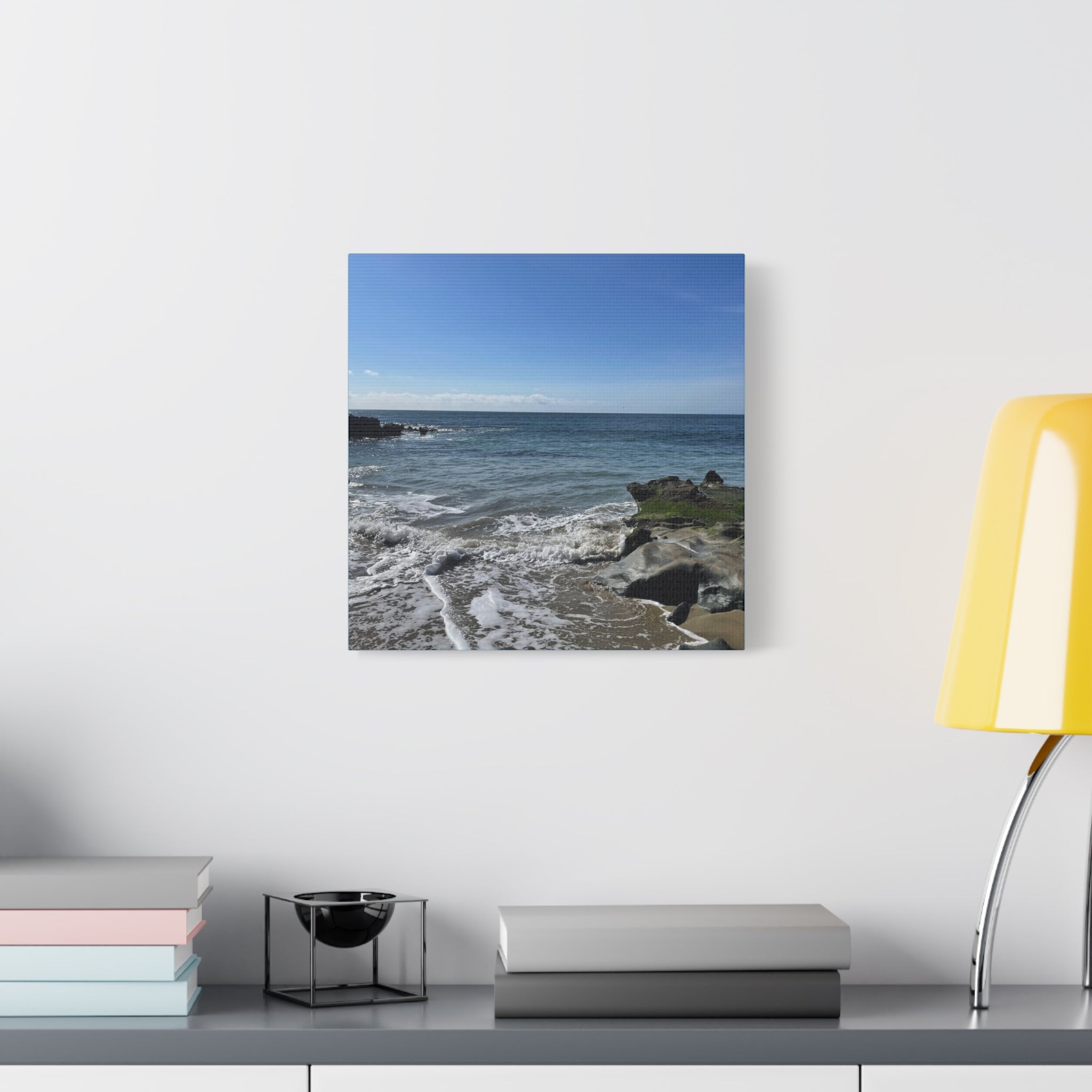 Coastal Calm Matte Stretched Canvas (1.25") — Seascape Wall Art