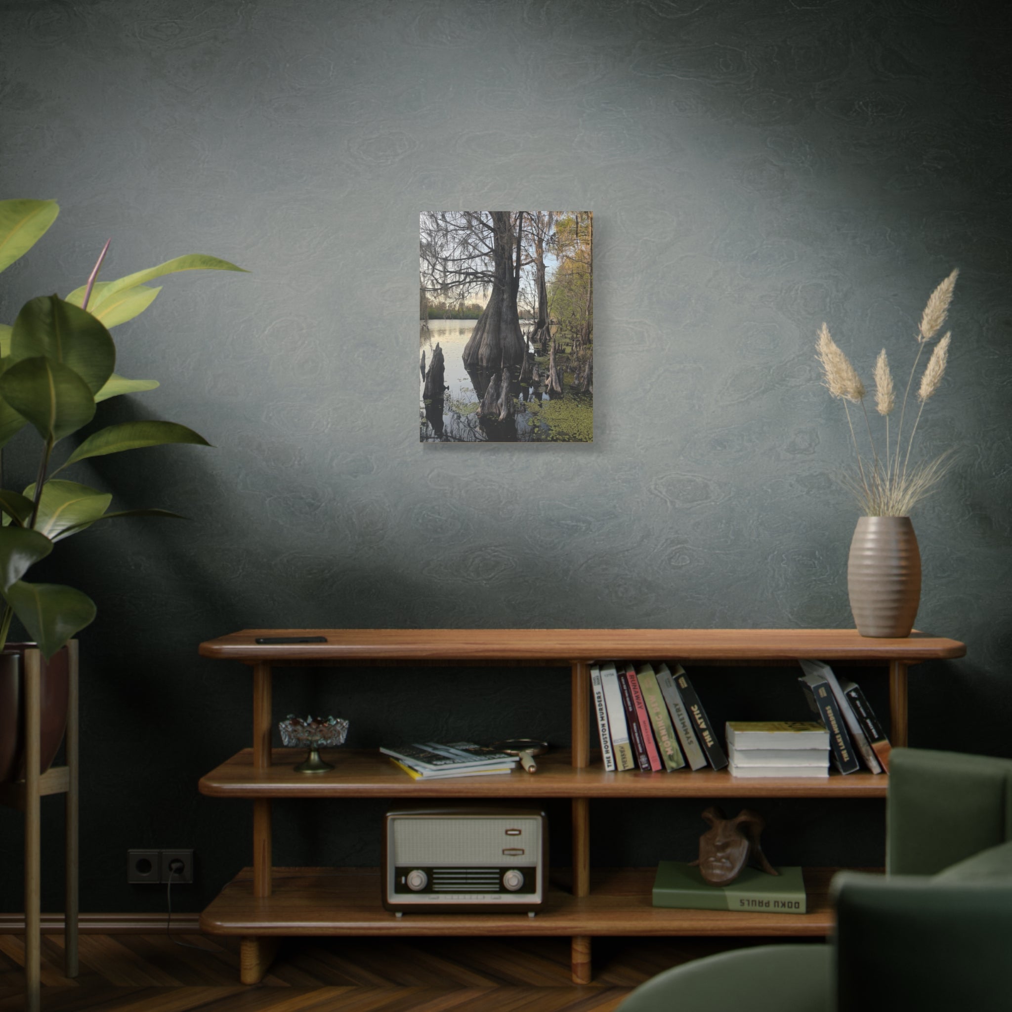 Swamp Matte Stretched Canvas