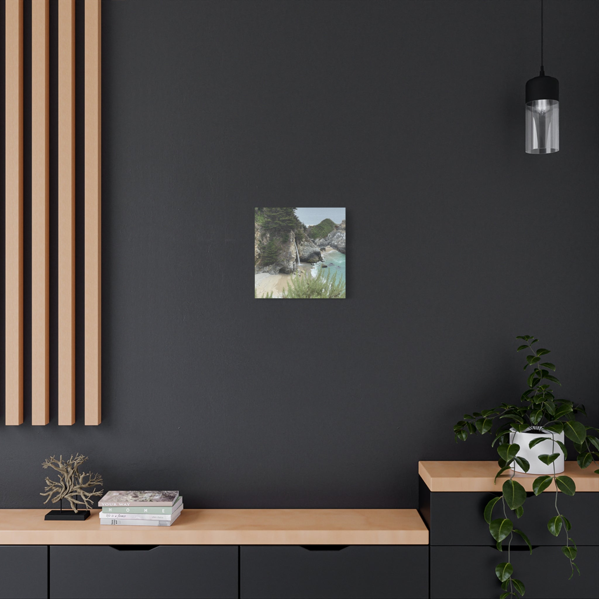 McWay Falls Coastal Canvas Print — Matte Stretched 1.25"