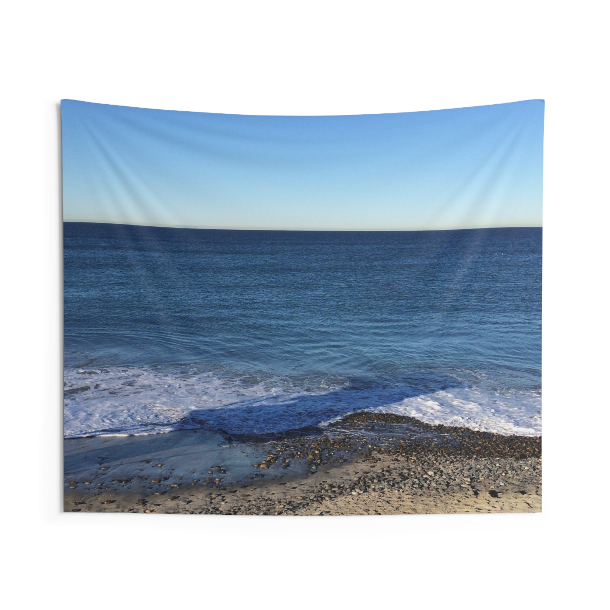 Ocean Waves Wall Tapestry — Calming Beach Coastal Decor