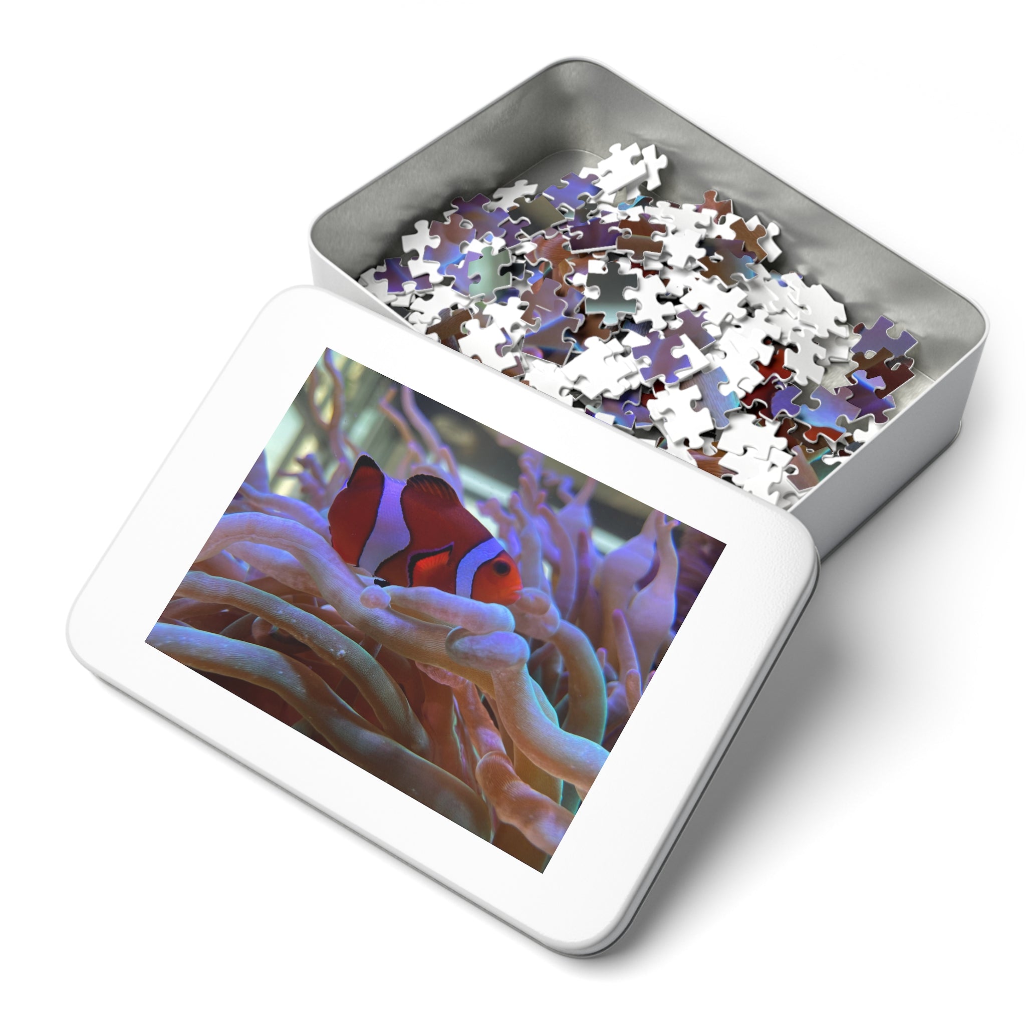 Clownfish Reef Jigsaw Puzzle — Puzzle with Tin Gift Box
