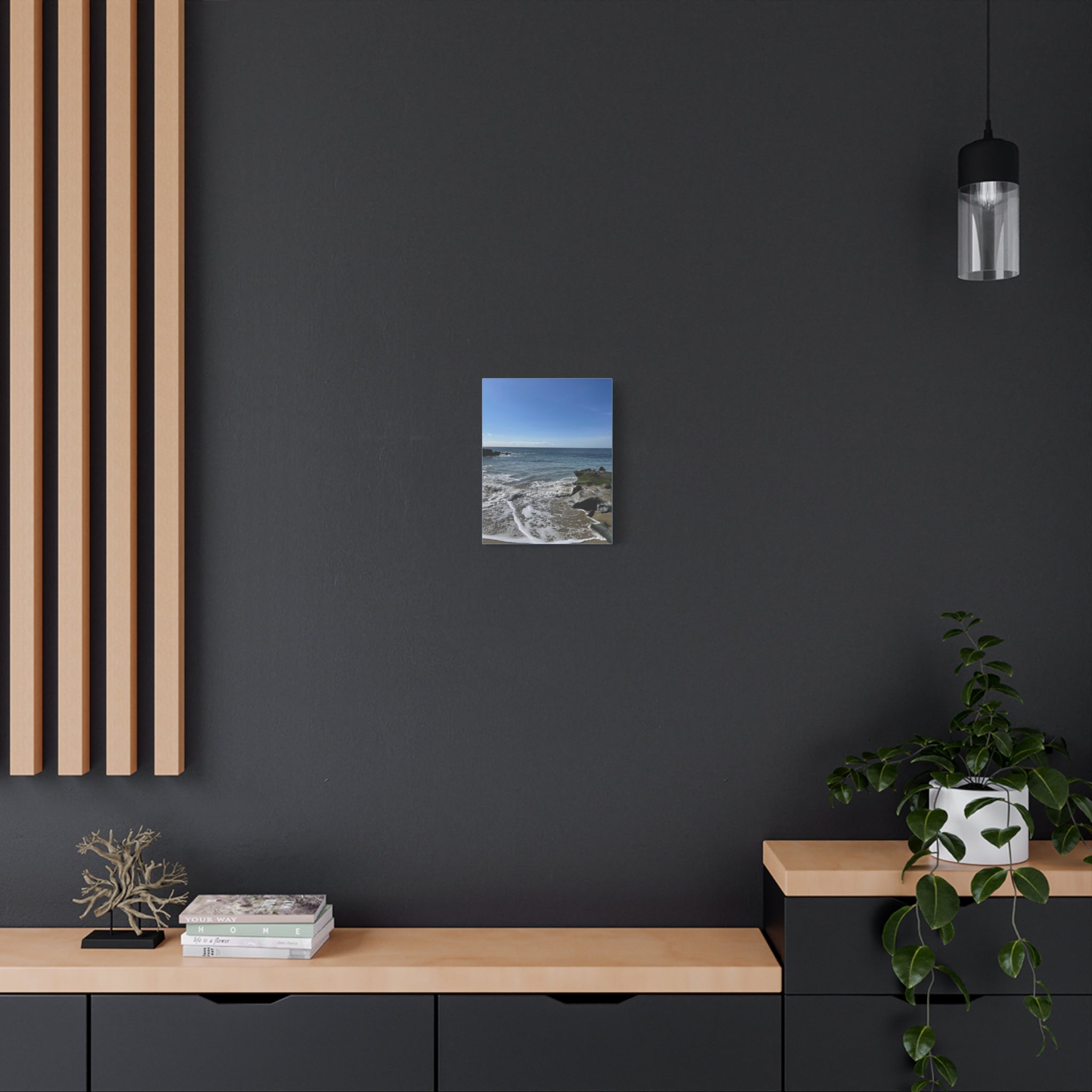 Coastal Calm Matte Stretched Canvas (1.25") — Seascape Wall Art