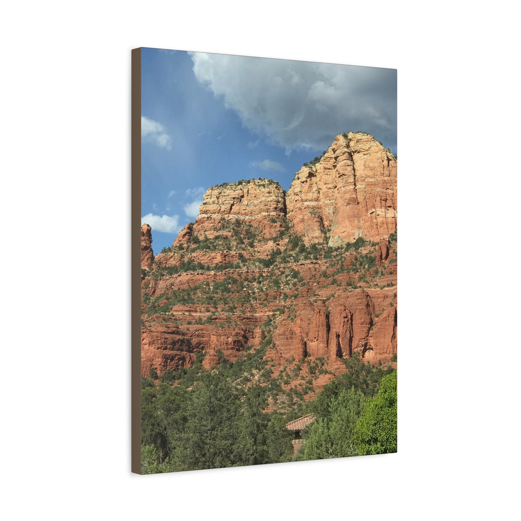 Sedona Red Rock Canvas Wall Art - Matte Stretched Landscape Print