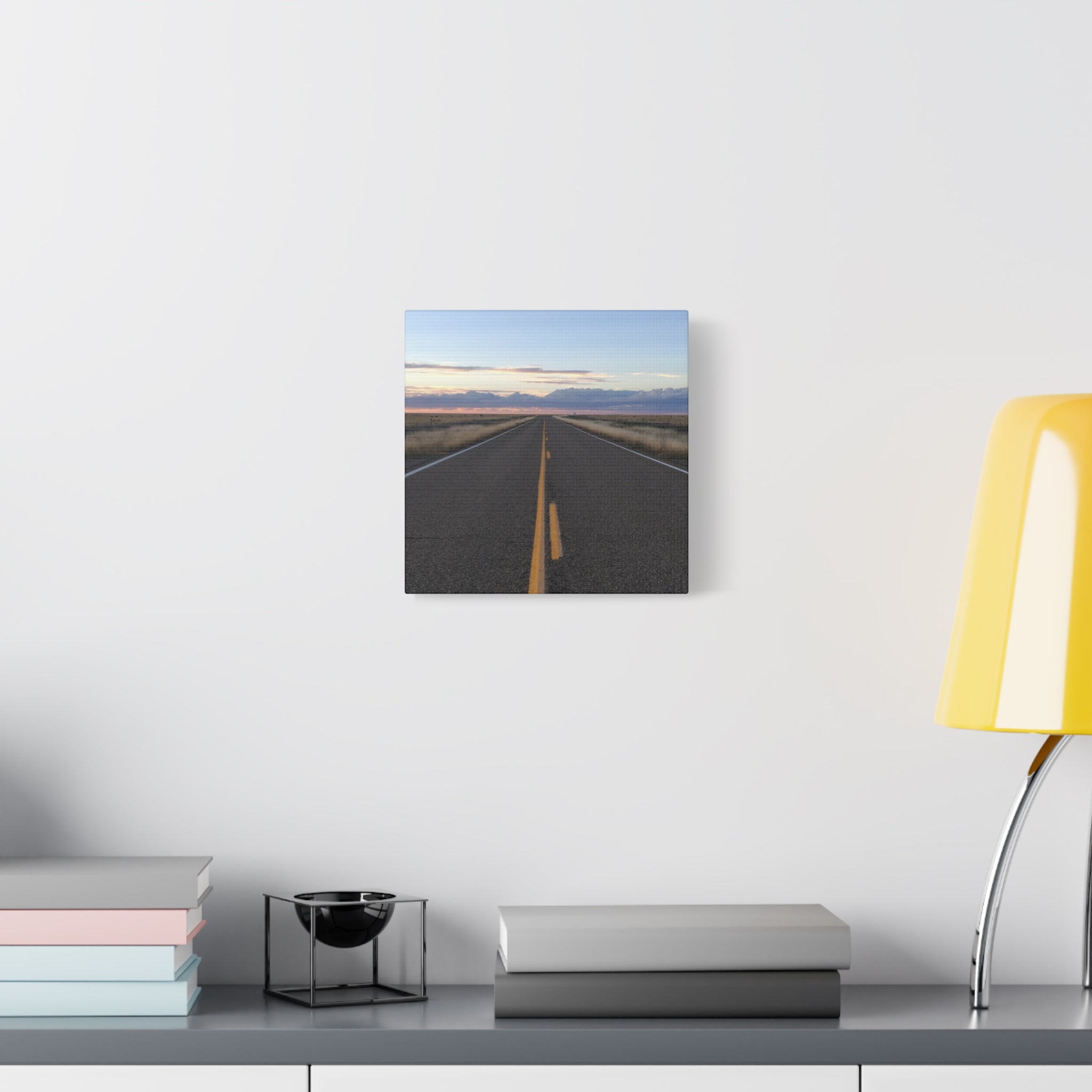 Open Road Canvas Print — Matte Stretched Wall Art (1.25")