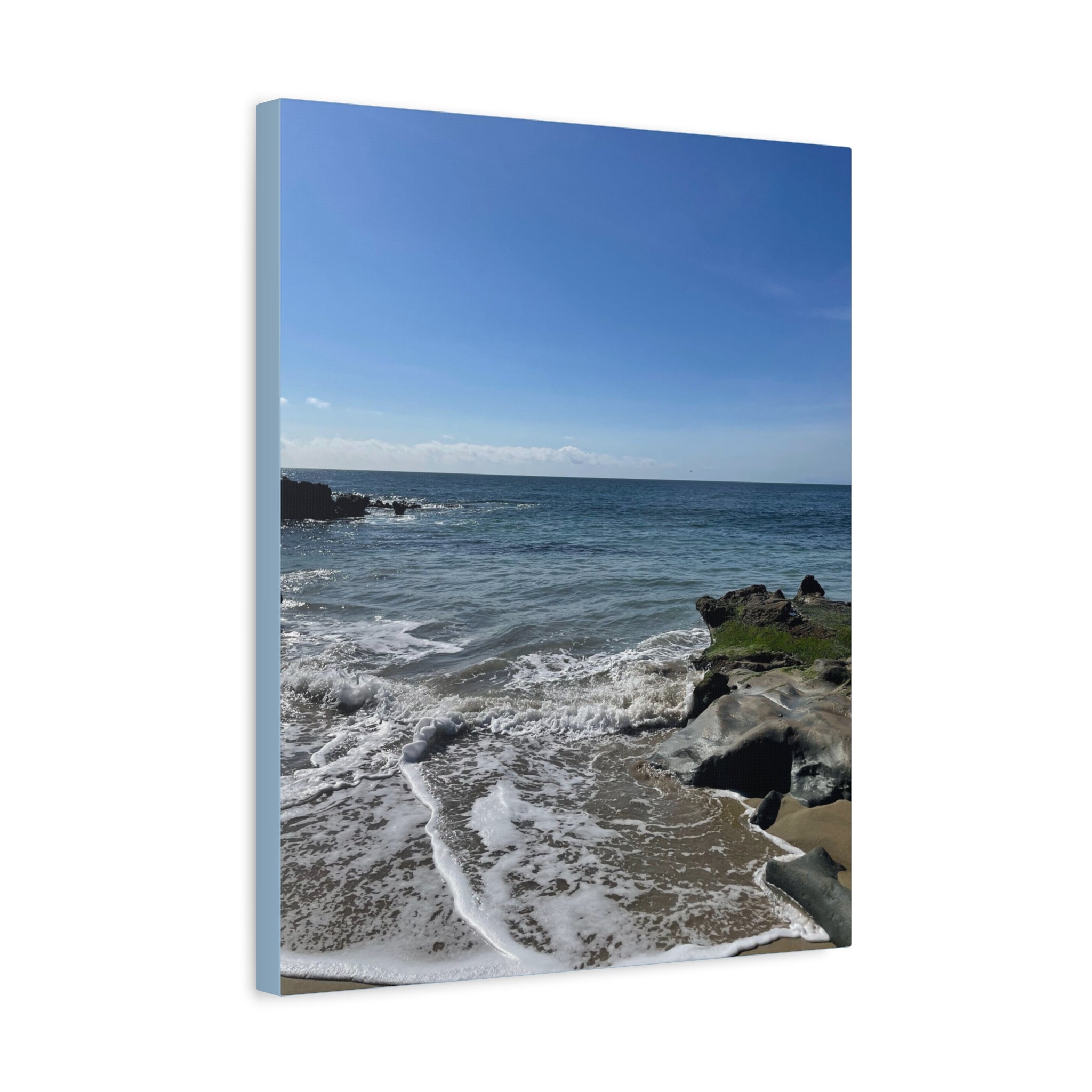 Coastal Calm Matte Stretched Canvas (1.25") — Seascape Wall Art