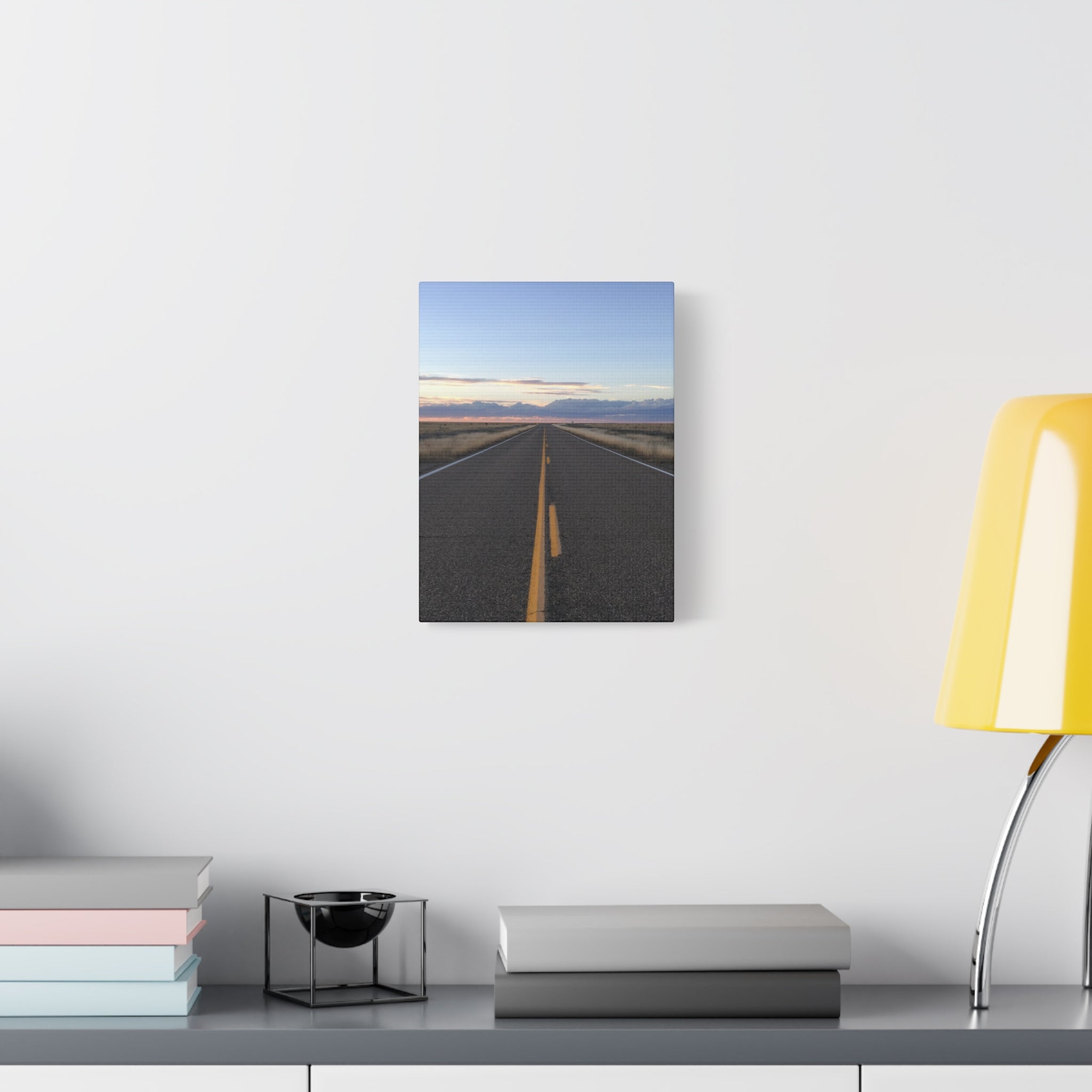 Open Road Canvas Print — Matte Stretched Wall Art (1.25")