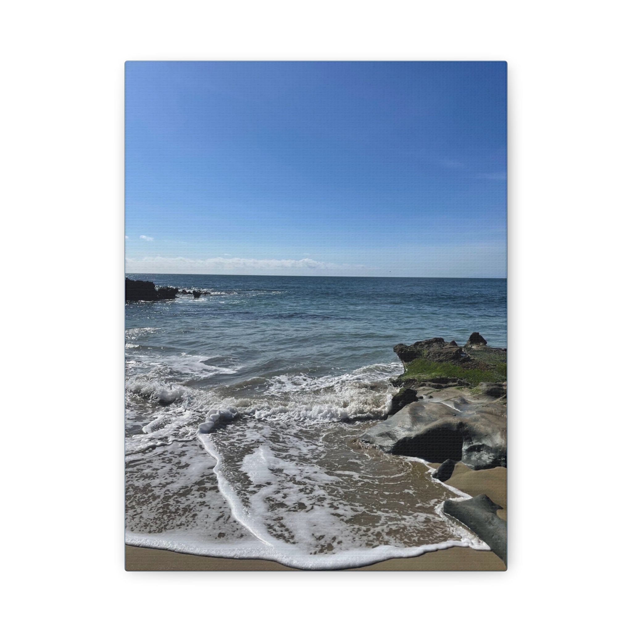 Coastal Calm Matte Stretched Canvas (1.25") — Seascape Wall Art