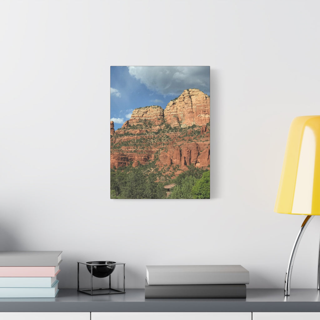 Sedona Red Rock Canvas Wall Art - Matte Stretched Landscape Print