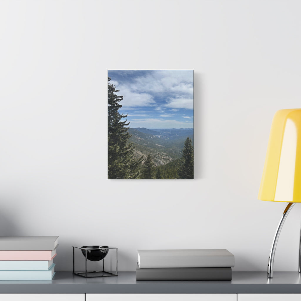 Mountain Valley Matte Canvas Wall Art — Stretched 1.25"