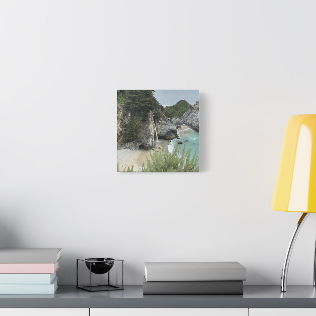 McWay Falls Coastal Canvas Print — Matte Stretched 1.25"