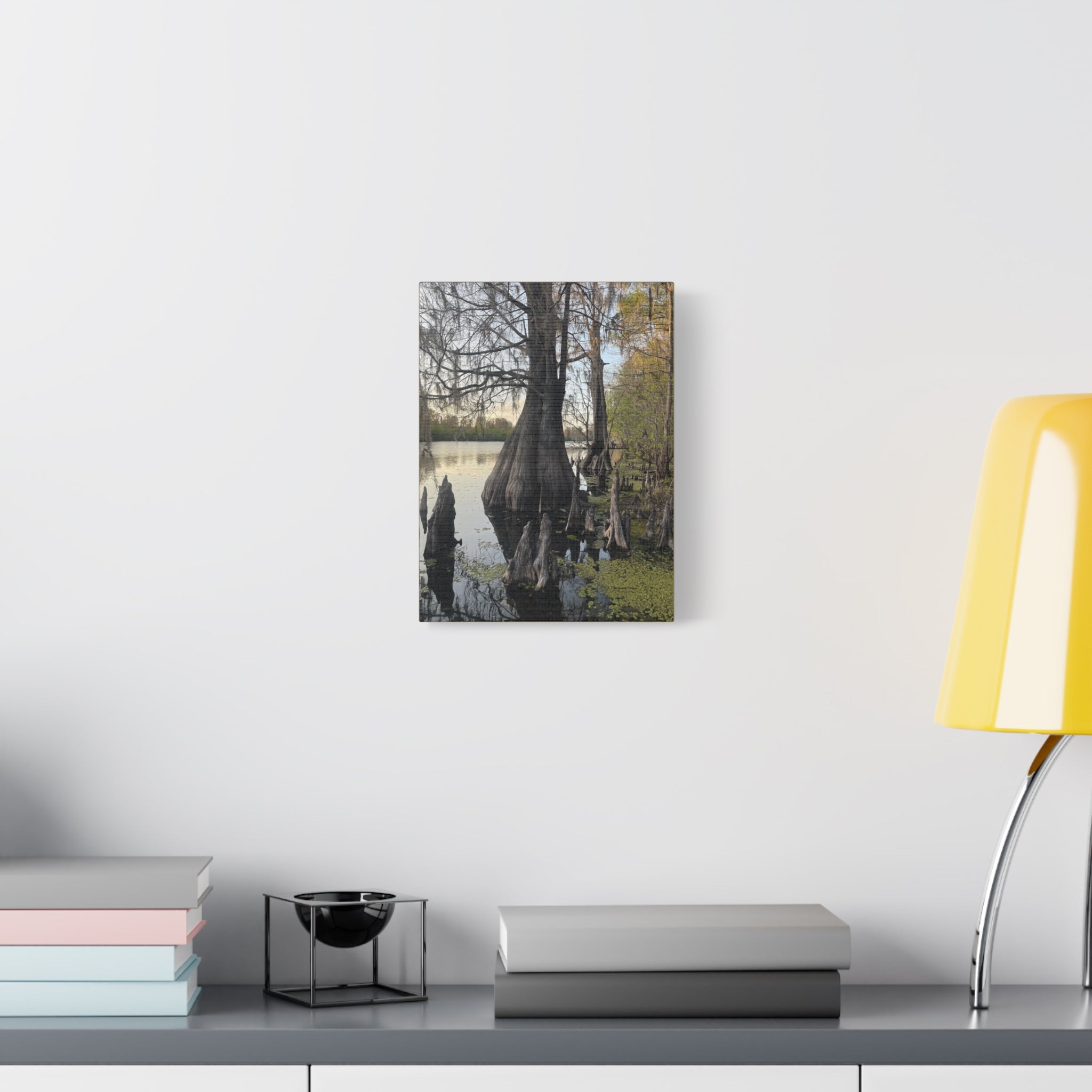 Swamp Matte Stretched Canvas