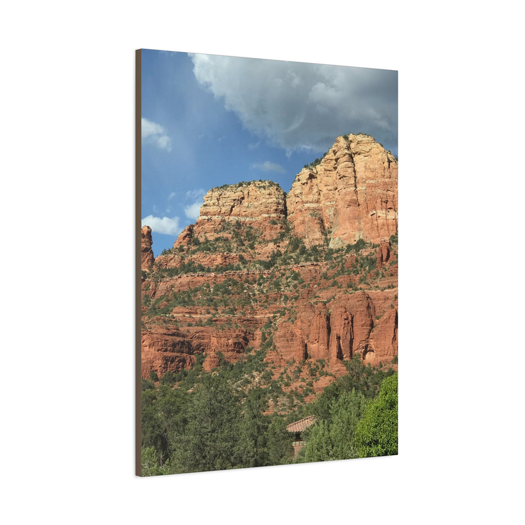 Sedona Red Rock Canvas Wall Art - Matte Stretched Landscape Print