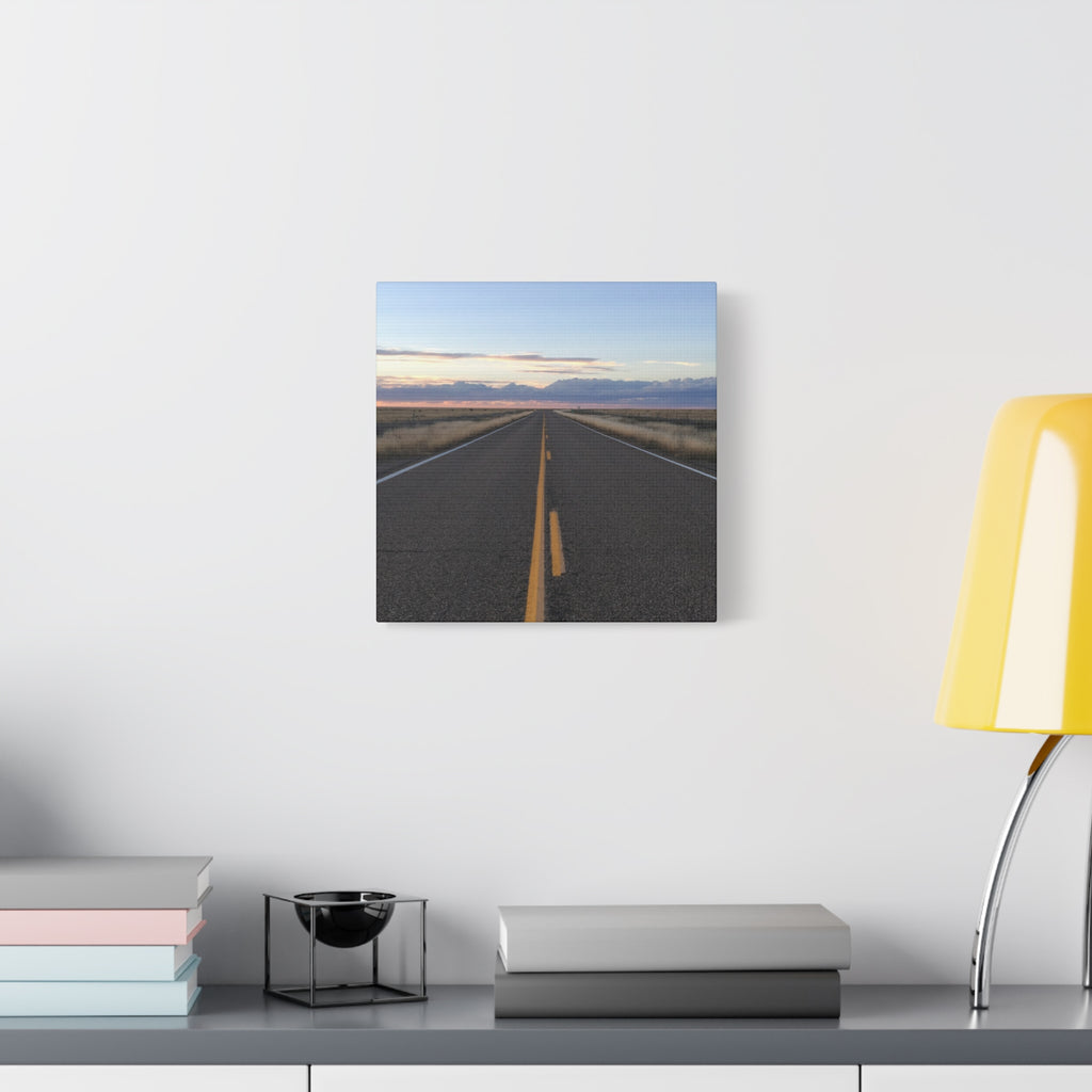 Open Road Canvas Print — Matte Stretched Wall Art (1.25")
