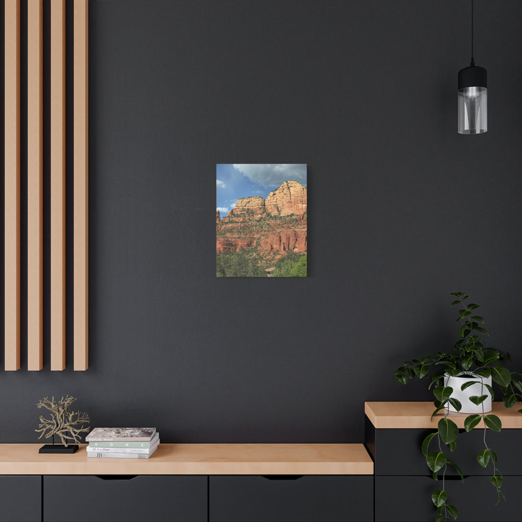 Sedona Red Rock Canvas Wall Art - Matte Stretched Landscape Print