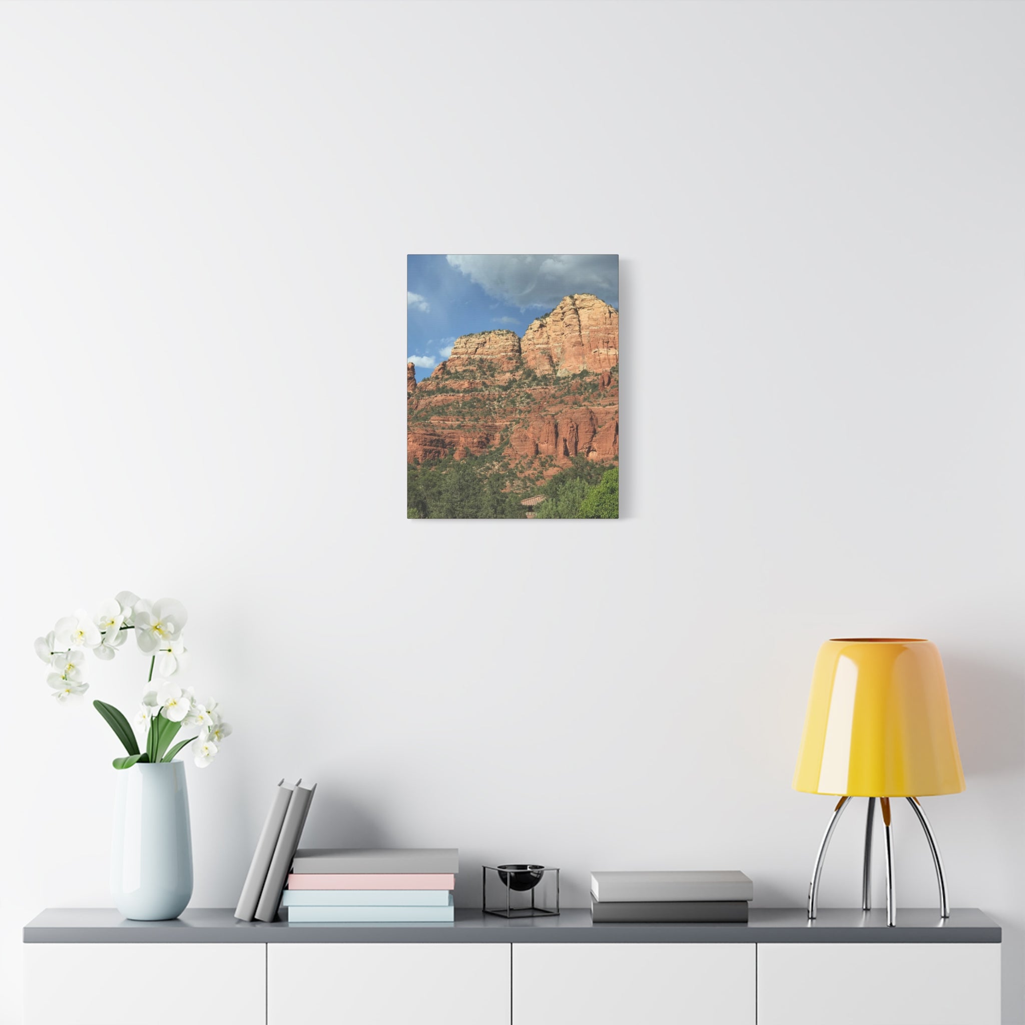 Sedona Red Rock Canvas Wall Art - Matte Stretched Landscape Print