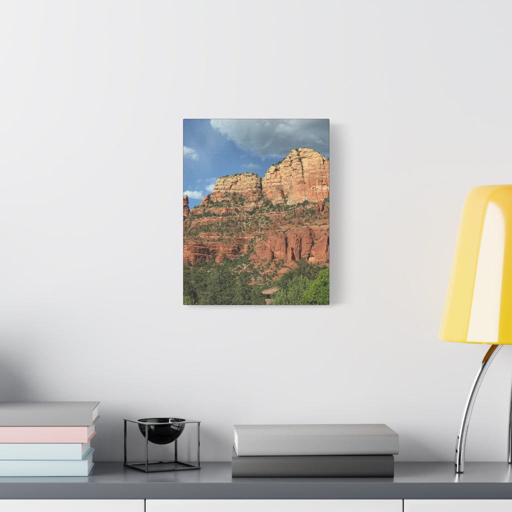 Sedona Red Rock Canvas Wall Art - Matte Stretched Landscape Print