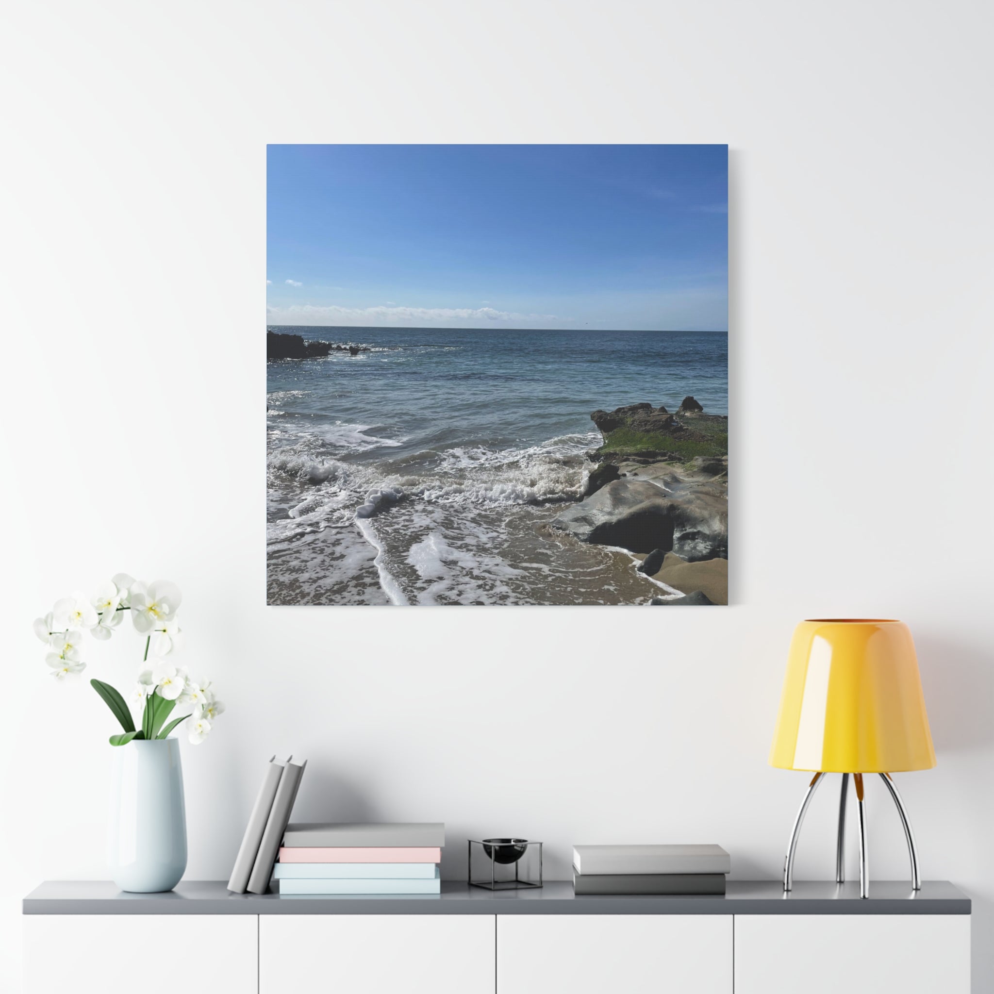 Coastal Calm Matte Stretched Canvas (1.25") — Seascape Wall Art