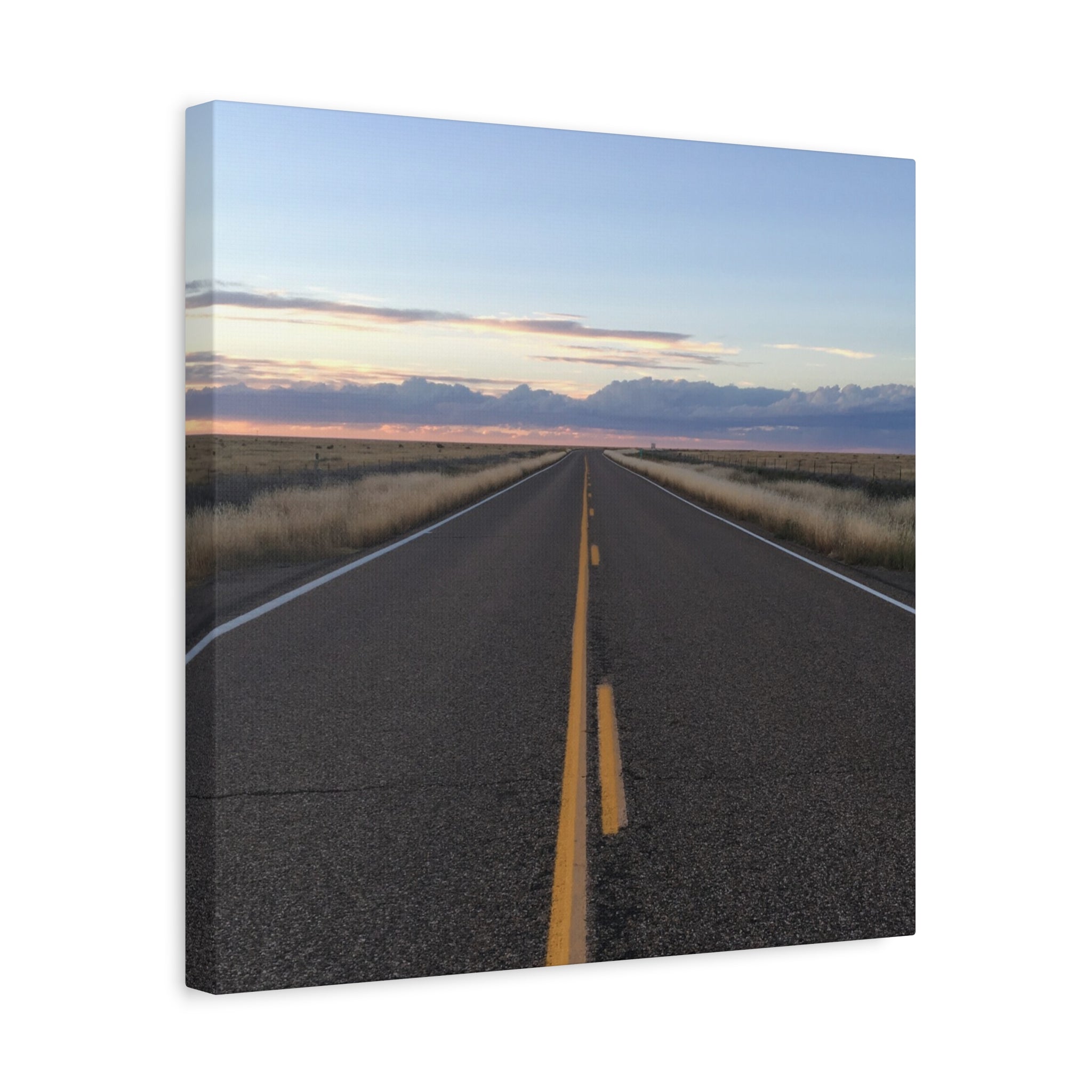Open Road Canvas Print — Matte Stretched Wall Art (1.25")