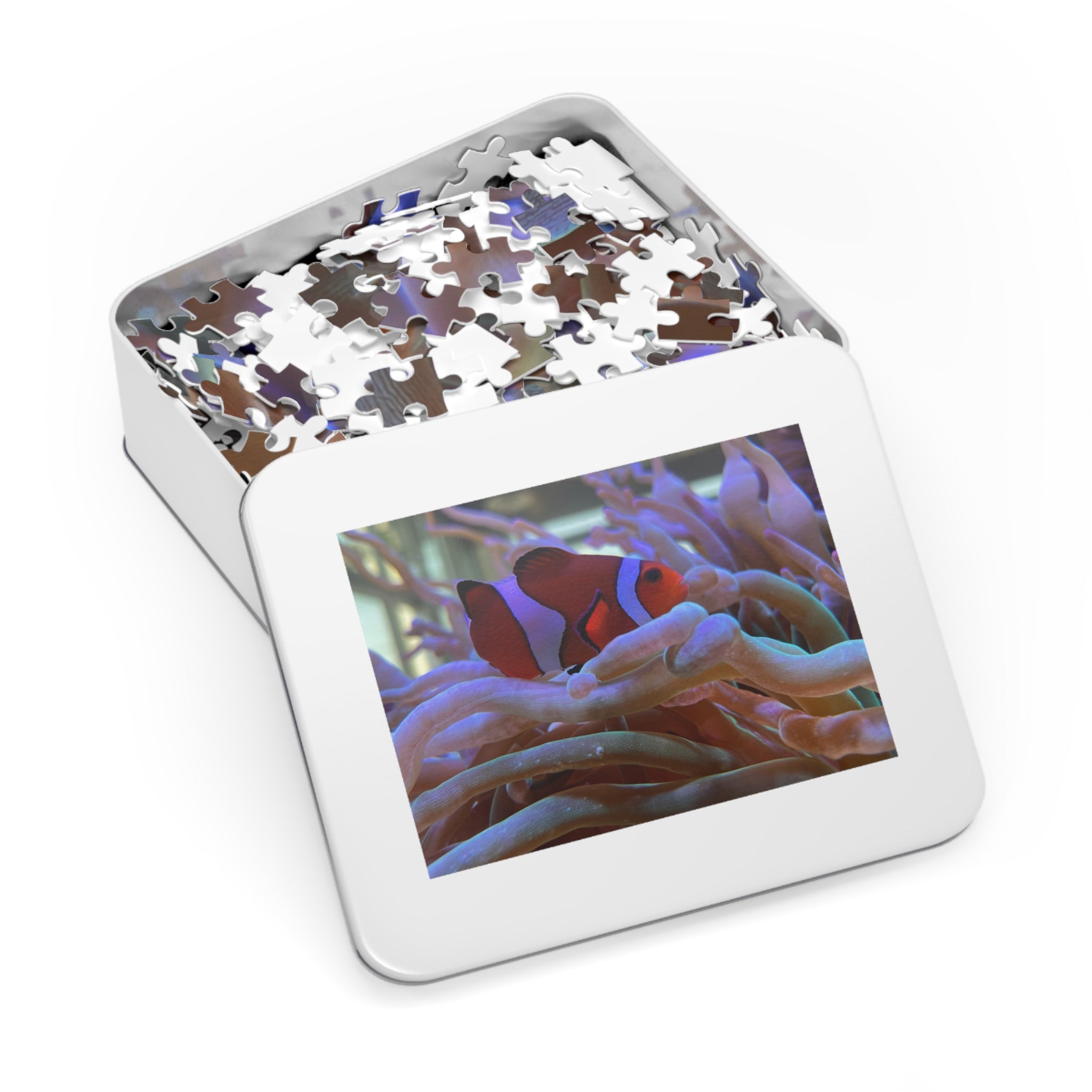 Clownfish Reef Jigsaw Puzzle — Puzzle with Tin Gift Box
