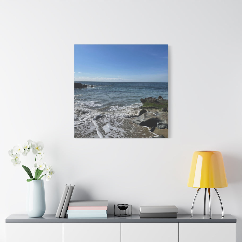 Coastal Calm Matte Stretched Canvas (1.25") — Seascape Wall Art