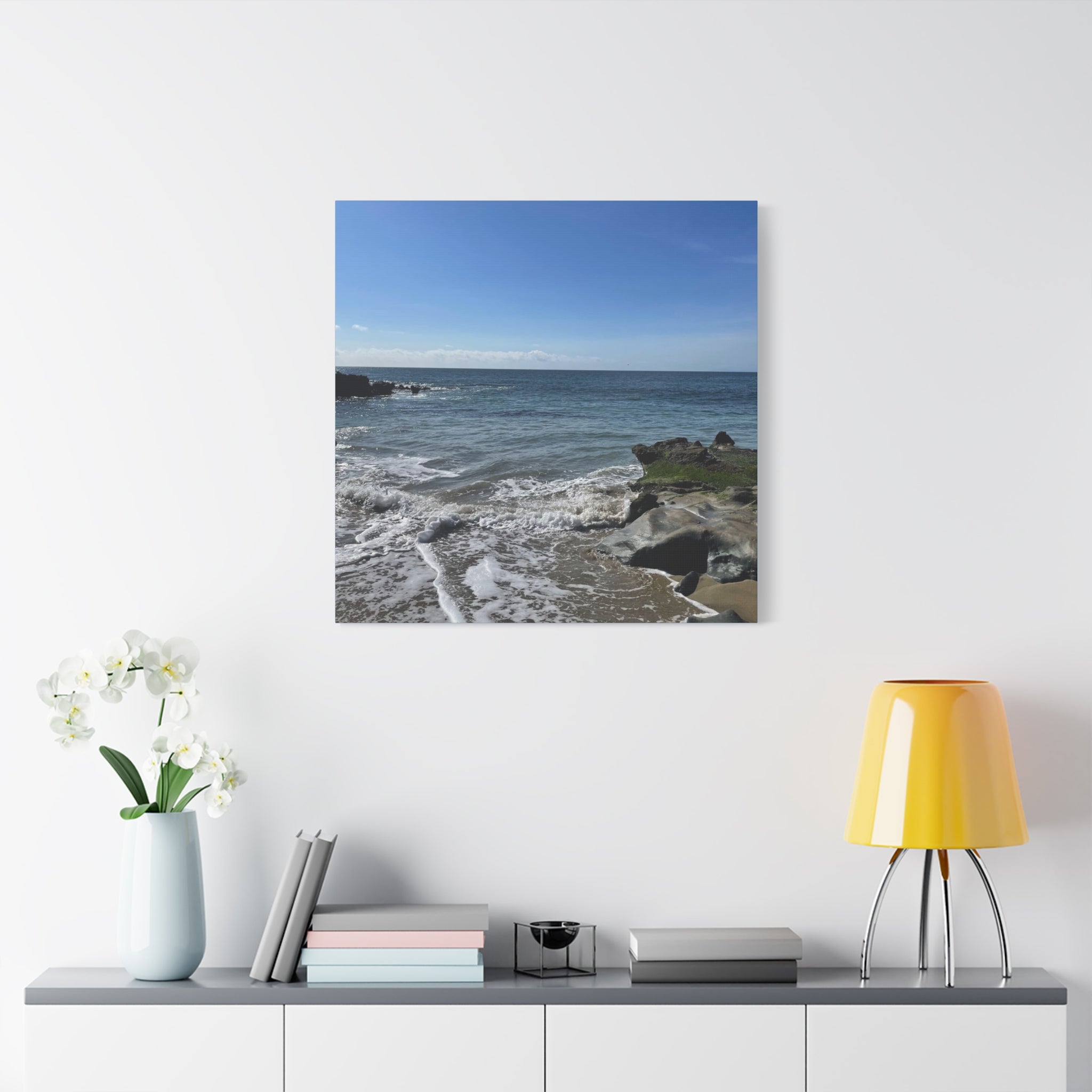Coastal Calm Matte Stretched Canvas (1.25") — Seascape Wall Art