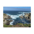 Coastal Cliffs Ocean Canvas Print — Matte Stretched Wall Art